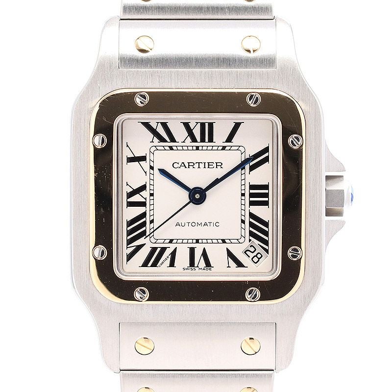 中古】CARTIER SANTOS GALBEE EXTRA-LARGE MODEL カルティエ サントス