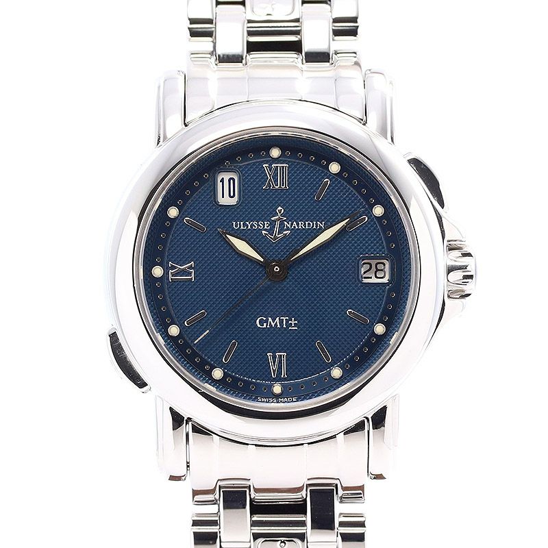 中古】ULYSSE NARDIN SAN MARCO GMT ユリス・ナルダン サンマルコ GMT 