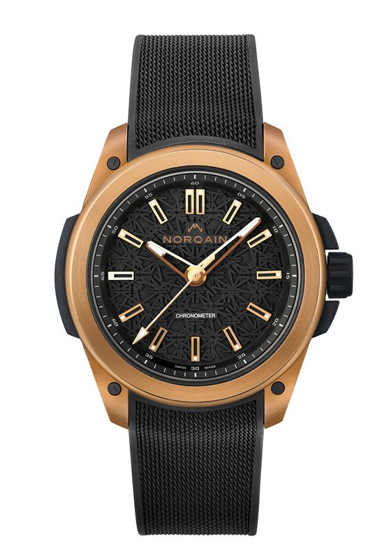 NORQAIN WILD ONE 42MM GOLD LIMITED EDITION <br>ノルケイン ワイルドワン 42MM ゴールド リミテッドエディション <br>NNQ3000GGB1LA/B003/3W1BR.20BQ