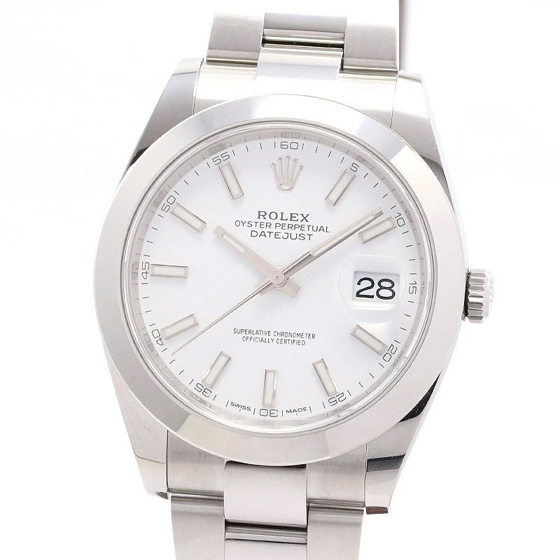 中古】ROLEX OYSTER PERPETUAL DATE JUST 41 ロレックス オイスター