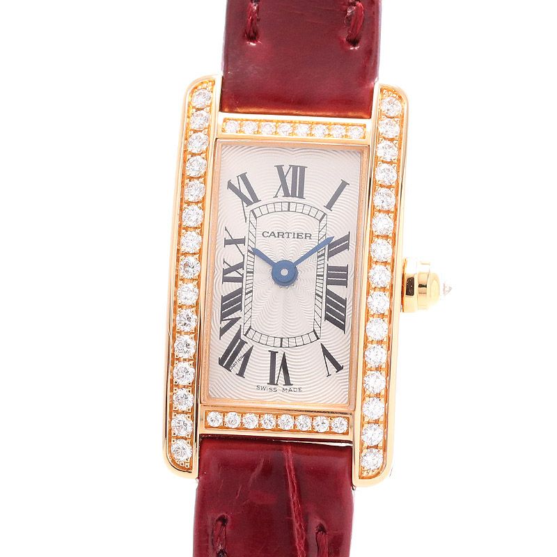 中古】CARTIER TANK AMERICAN MINI カルティエ タンクアメリカン ミニ