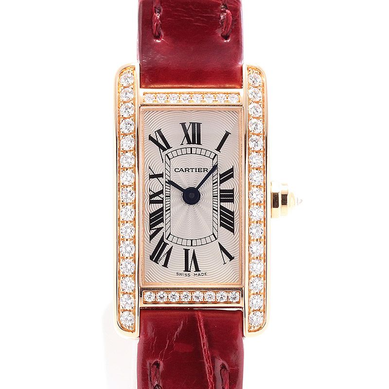 中古】CARTIER TANK AMERICAN MINI カルティエ タンクアメリカン ミニ