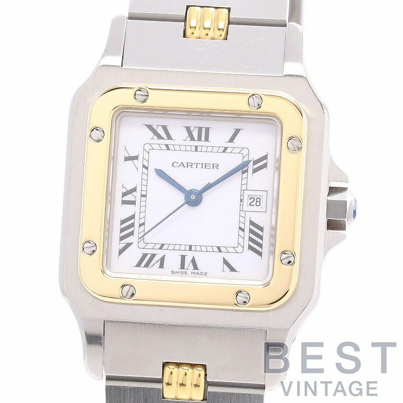 中古】CARTIER SANTOS CARREE LARGE MODEL / SANTOS GALBEE LARGE