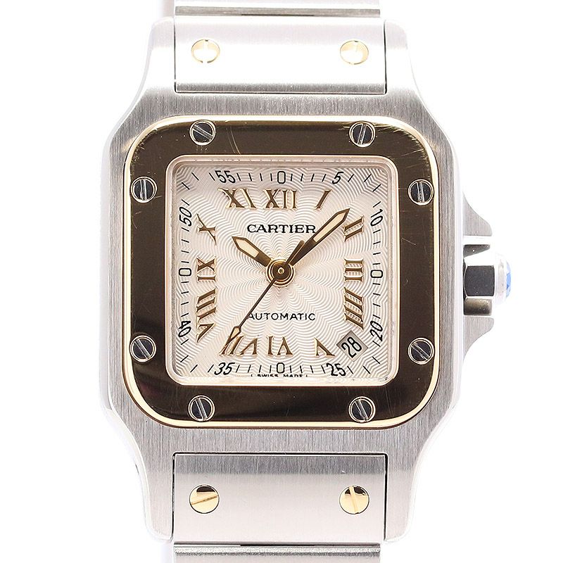 中古】CARTIER SANTOS GALBEE SM 20TH ANNIVERSARY LIMITED カルティエ
