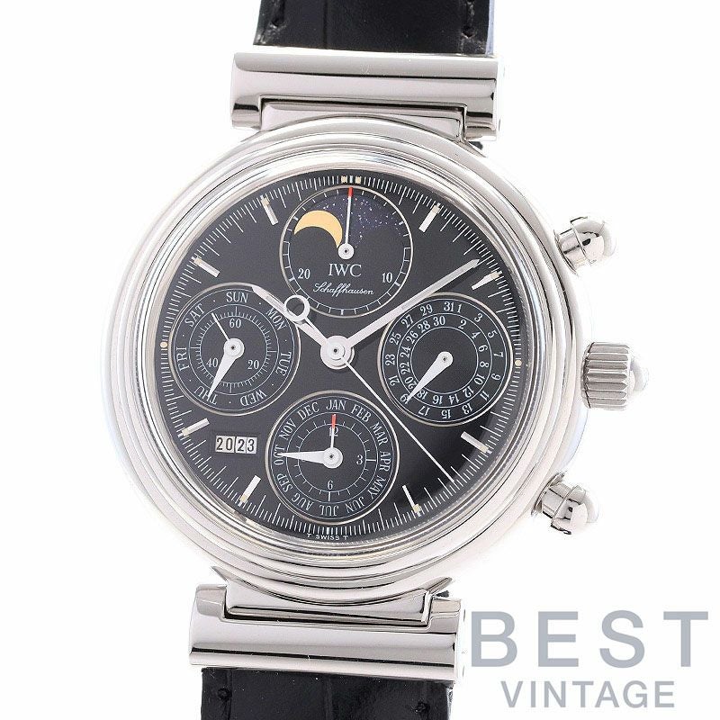 【中古】IWC DA VINCI PERPETUAL CALENDAR アイ・ダブリュー・シー ダ・ヴィンチ パーペチュアルカレンダー IW375030（3750-030）