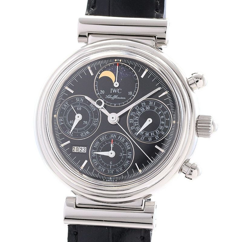 【中古】IWC DA VINCI PERPETUAL CALENDAR アイ・ダブリュー・シー ダ・ヴィンチ パーペチュアルカレンダー IW375030（3750-030）