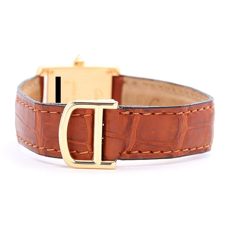 【中古】CARTIER TANK FRANCAISE WATCH SMALL MODEL カルティエ タンクフランセーズSM WE103831