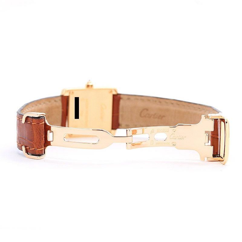 【中古】CARTIER TANK FRANCAISE WATCH SMALL MODEL カルティエ タンクフランセーズSM WE103831