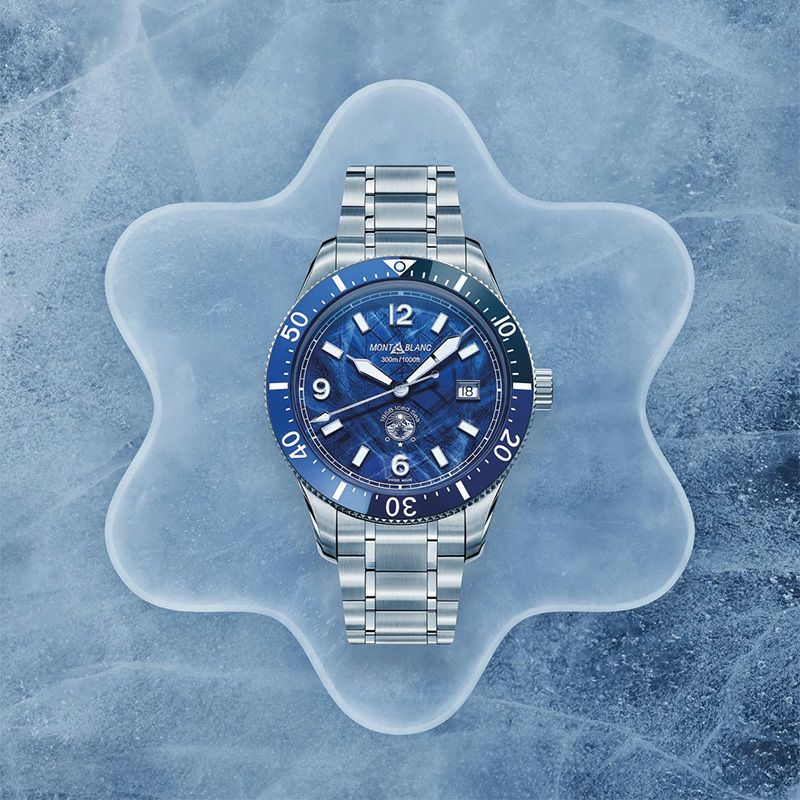 MONTBLANC 1858 Iced Sea Automatic Date <br>モンブラン 1858 アイスシー オートマティック デイト <br>MB129369