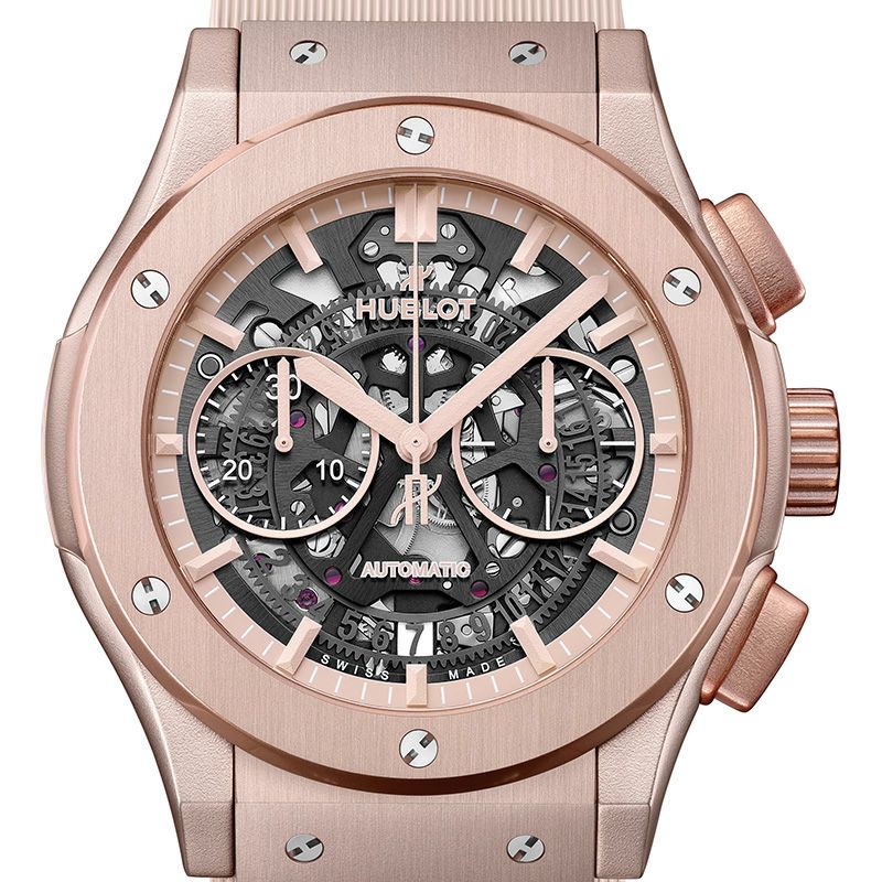HUBLOT AERO FUSION CHRONOGRAPH ALUMINUM PINK ウブロ アエロ
