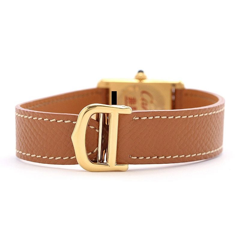 中古】CARTIER MUST TANK SMALL MODEL VERMEIL カルティエ マスト