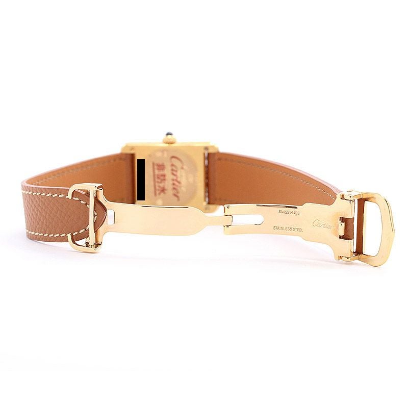 中古】CARTIER MUST TANK SMALL MODEL VERMEIL カルティエ マスト