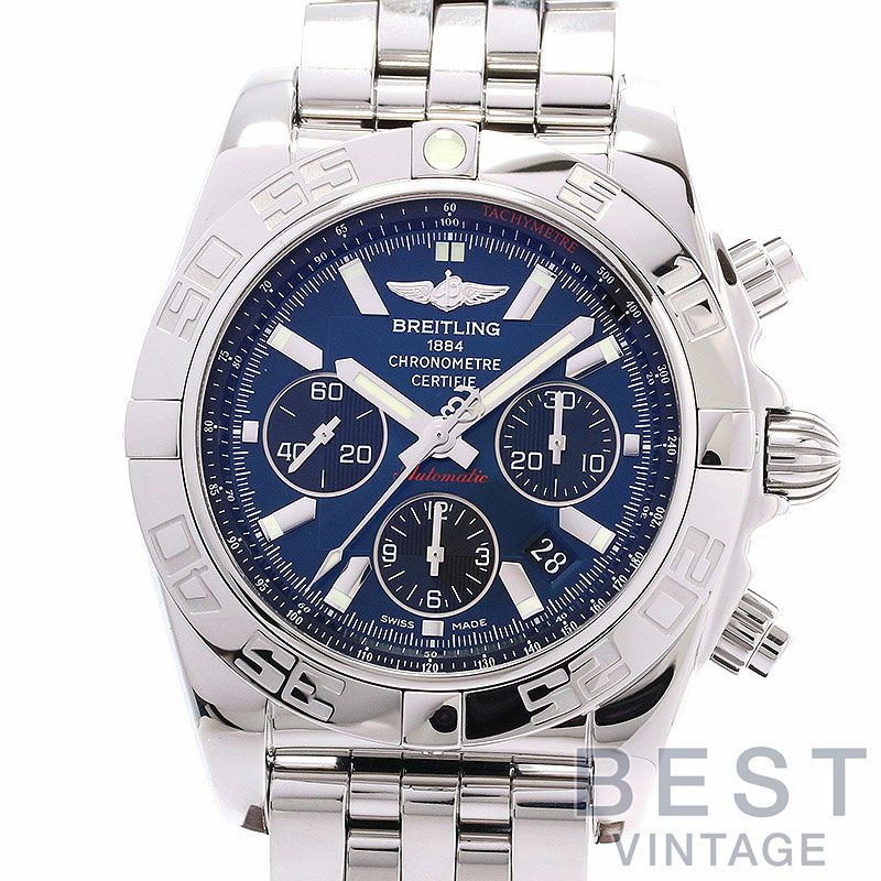 【中古】BREITLING CHRONOMAT 44 ブライトリング クロノマット44 AB0110(A011C89PA)