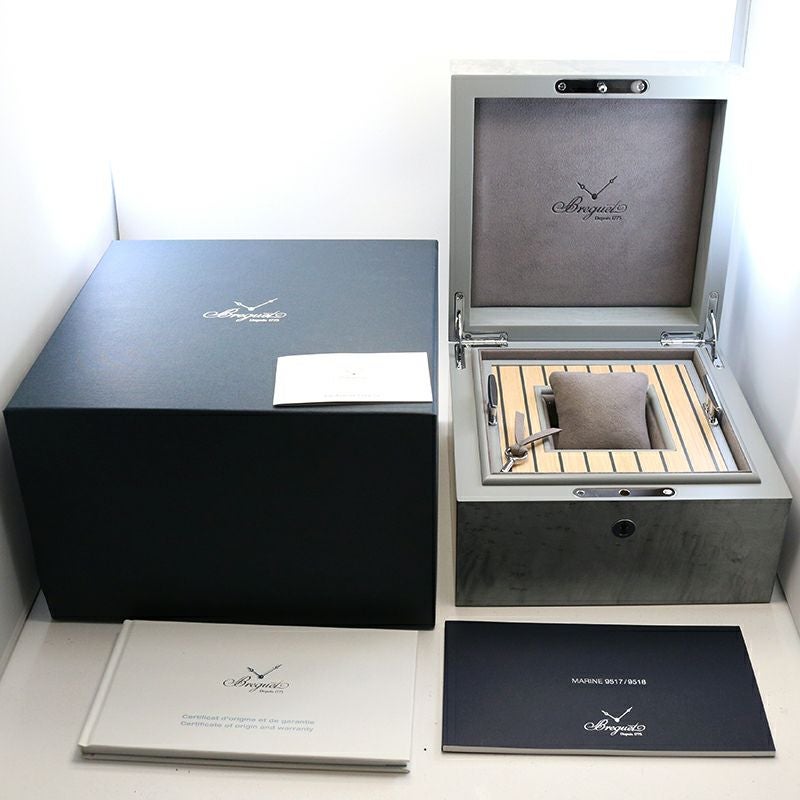 【中古】BREGUET <br>MARINE LADY 9517 <br>ブレゲ <br>マリーン レディ 9517 <br>9517ST/E2/984
