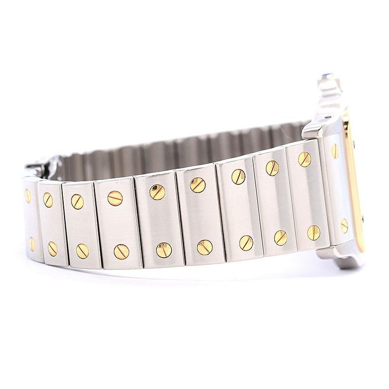 中古】CARTIER SANTOS GALBEE LARGE MODEL カルティエ サントスガルベ