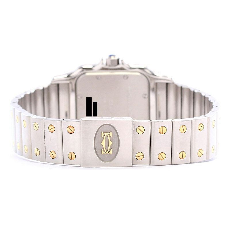 中古】CARTIER SANTOS GALBEE LARGE MODEL カルティエ サントスガルベ