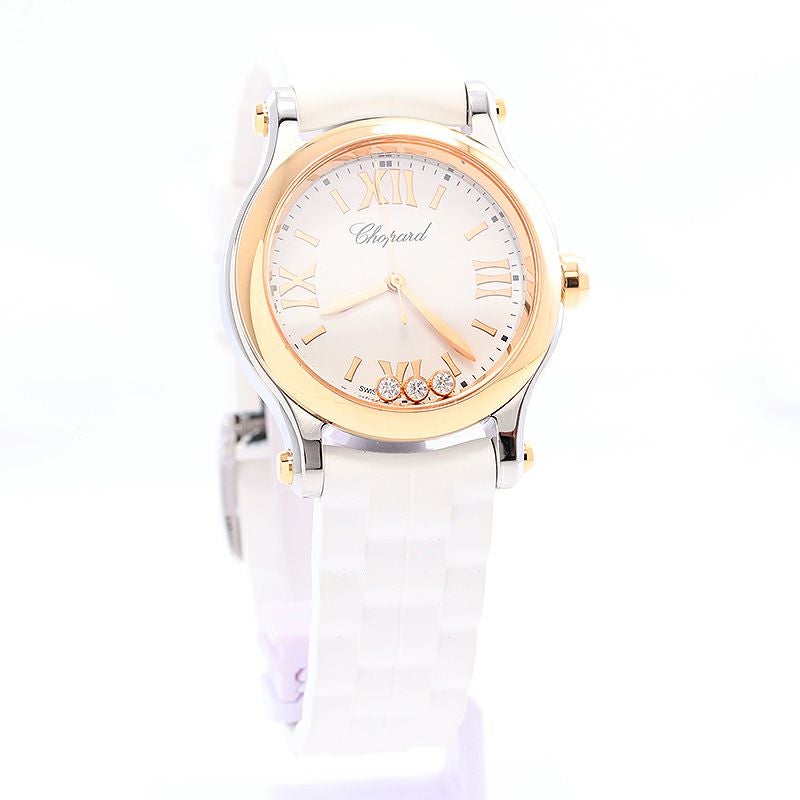 【中古】CHOPARD HAPPY SPORT 30MM QUARTZ <br>ショパール ハッピースポーツ 30MM クォーツ <br>278590-6001