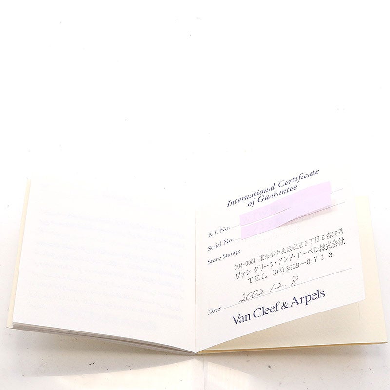 【中古】VAN CLEEF & ARPELS VINTAGE ALHAMBRA ヴァンクリーフ&アーペル ヴィンテージ アルハンブラ WTWB00F2(322974)