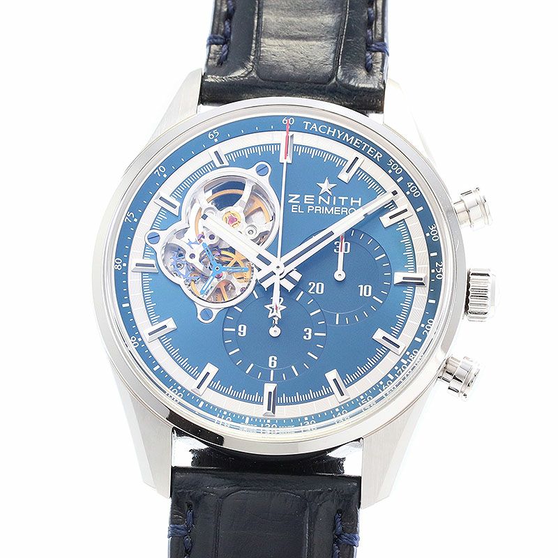 中古】ZENITH CHRONOMASTER EL PRIMERO OPEN CHARLES VERMOT TRIBUTE