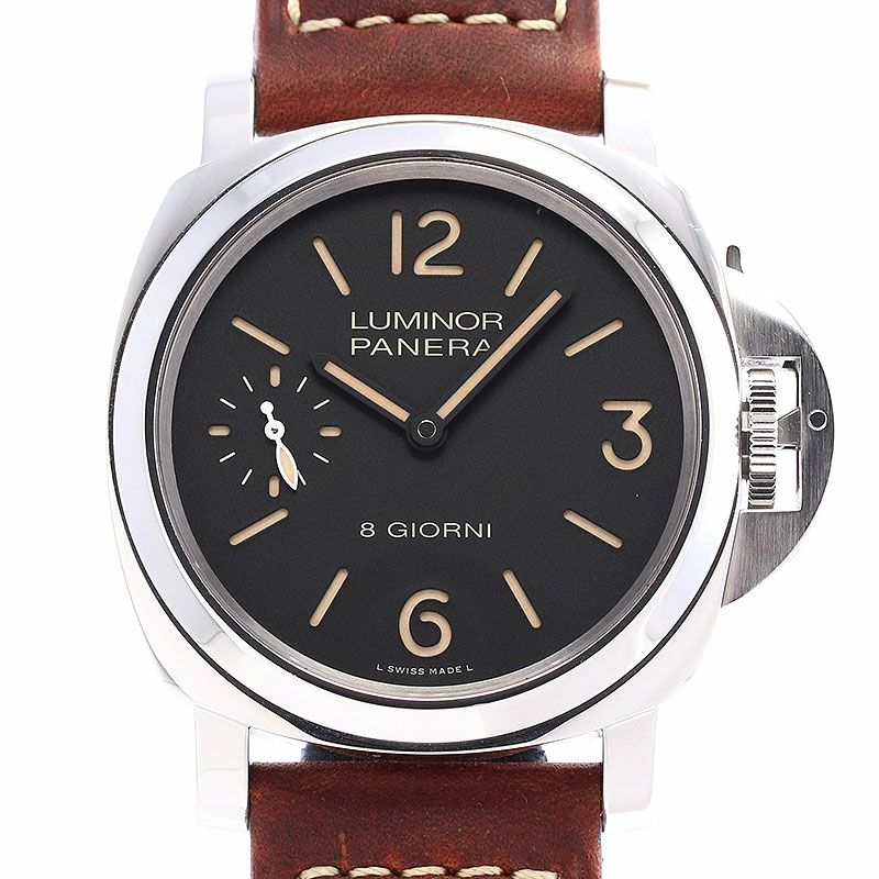 中古】PANERAI LUMINOR BASE 8 DAYS オフィチーネ パネライ ルミノール