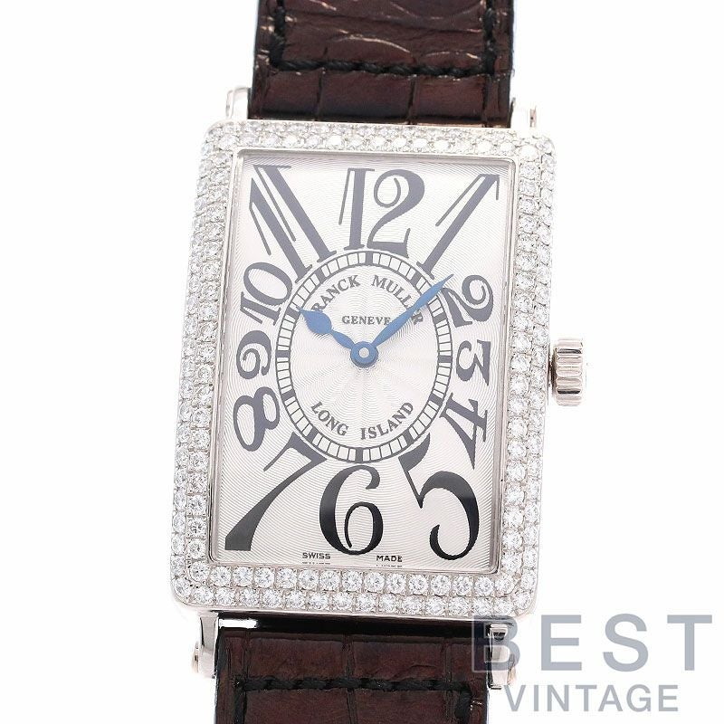 【中古】FRANCK MULLER LONG ISLAND DIAMOND フランク・ミュラー ロングアイランド ダイヤモンド 1000SCD