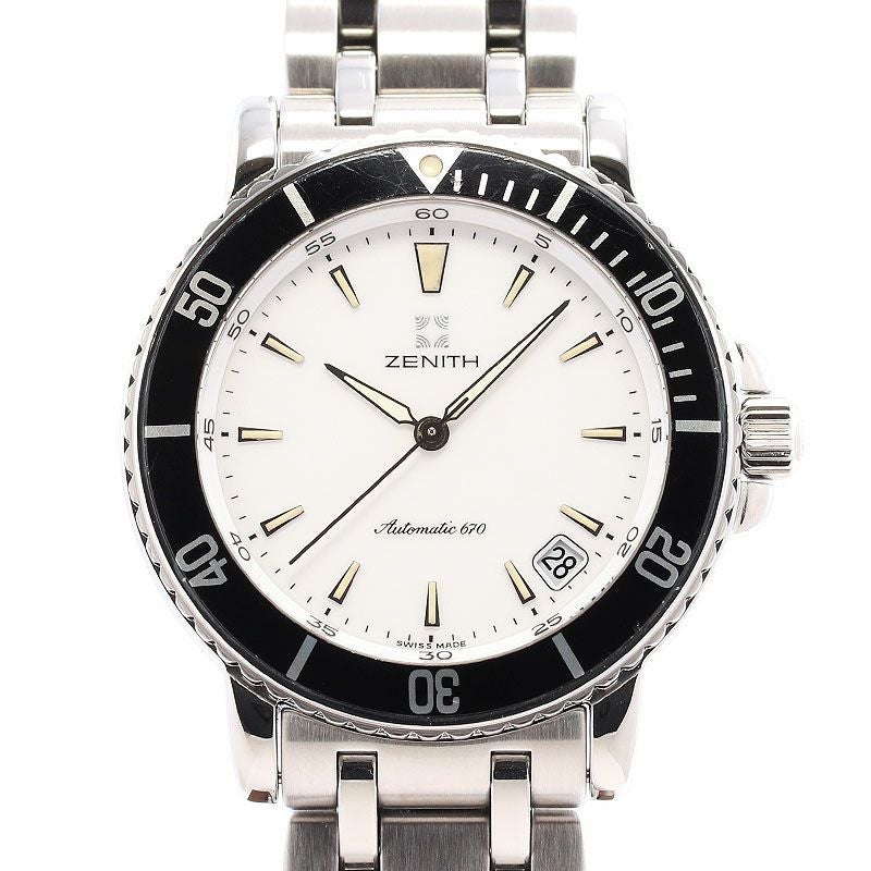 中古】ZENITH ELITE RAINBOW AUTOMATIC ゼニス エリート レインボー 