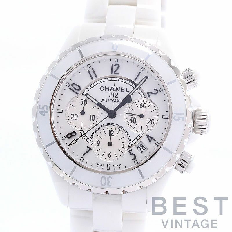 中古】CHANEL J12 CHRONOGRAPH 41MM シャネル J12 クロノグラフ 41MM