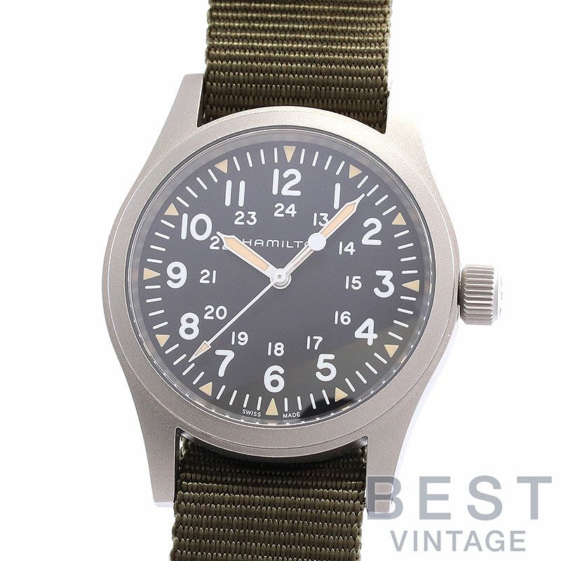 中古】HAMILTON KHAKI FIELD MECHANICAL ハミルトン カーキ フィールド