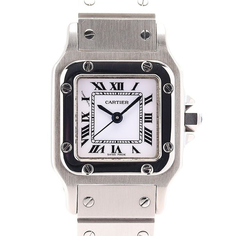 中古】CARTIER SANTOS CARREE SMALL MODEL / SANTOS GALBEE SMALL