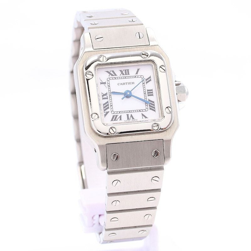 中古】CARTIER SANTOS CARREE SMALL MODEL / SANTOS GALBEE SMALL
