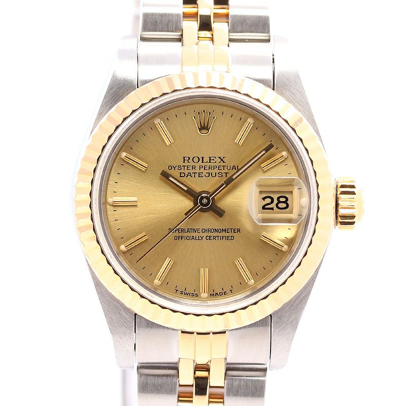 【中古】ROLEX OYSTER PERPETUAL DATEJUST <br>ロレックス オイスターパーペチュアル デイトジャスト <br>69173
