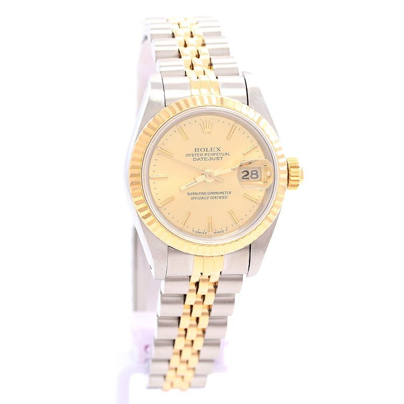 【中古】ROLEX OYSTER PERPETUAL DATEJUST <br>ロレックス オイスターパーペチュアル デイトジャスト <br>69173