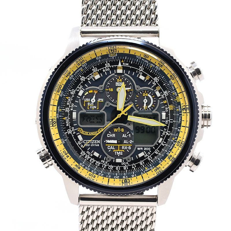 【中古】CITIZEN PRO MASTER ECO-DRIVE BLUE ANGELS <br>シチズン プロマスター エコ・ドライブ ブルーエンジェルス <br>JY8031-56L