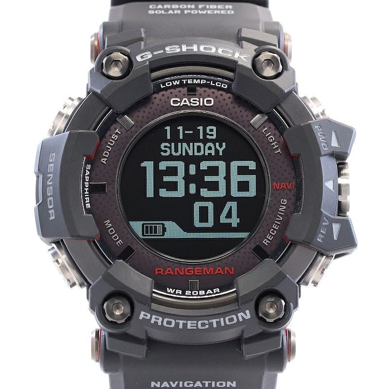 ケ*佐様 ジャンク　CASIO G-SHOCK RANGEMAN GPR-B10 Casio G-shock MASTER OF G - LAND RANGEMAN solar radio watch for