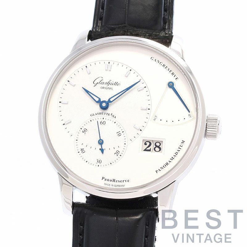 【中古】GLASHUTTE ORIGINAL PANO RESERVE <br>グラスヒュッテ・オリジナル パノ リザーブ <br>1-65-01-22-12-50