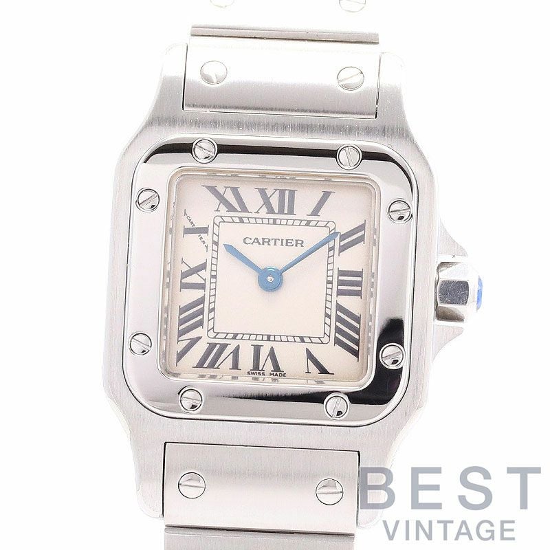 【中古】CARTIER SANTOS GALBEE SMALL MODEL <br>カルティエ サントスガルベSM <br>W20056D6