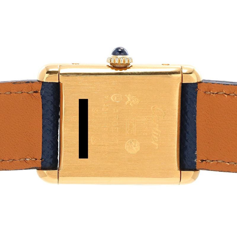 【中古】CARTIER MUST TANK SMALL MODEL VERMEIL カルティエ マストタンクSM ヴェルメイユ -