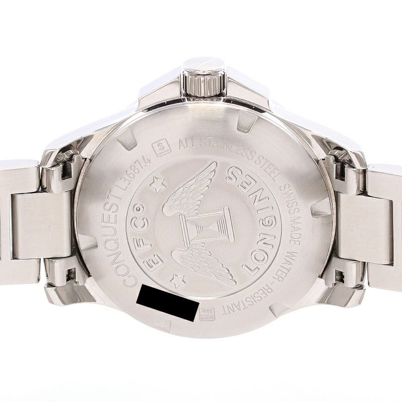 中古】LONGINES CONQUEST GMT ロンジン コンクエスト GMT L3.687.4