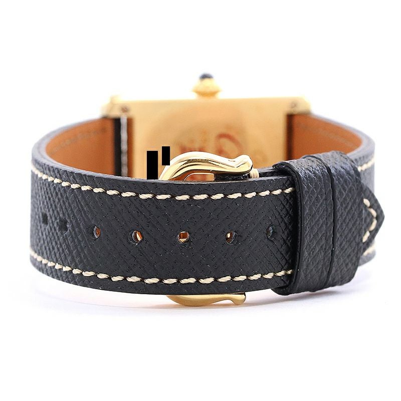 中古】CARTIER MUST TANK LARGE MODEL VERMEIL カルティエ マスト