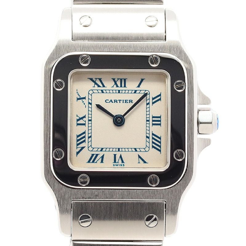 【中古】CARTIER SANTOS GALBEE SMALL MODEL <br>カルティエ サントスガルベSM <br>W20017D6