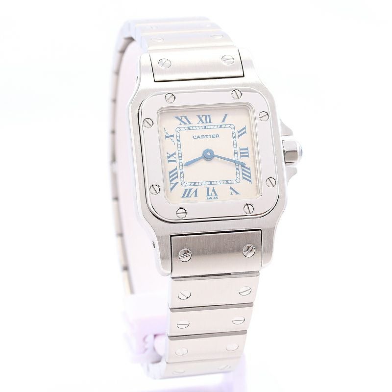 【中古】CARTIER SANTOS GALBEE SMALL MODEL <br>カルティエ サントスガルベSM <br>W20017D6
