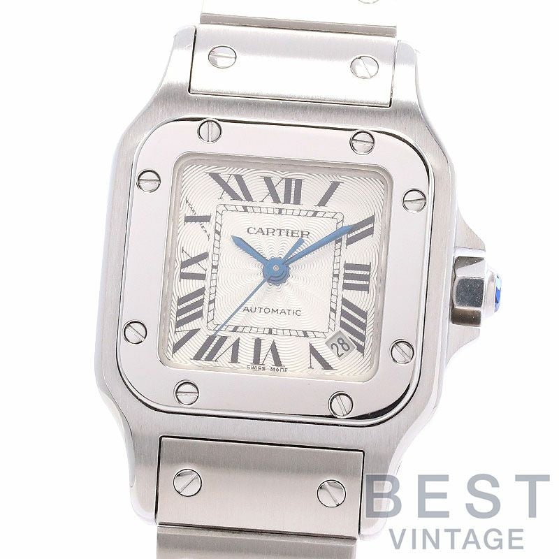 【中古】CARTIER SANTOS GALBEE SMALL MODEL <br>カルティエ サントスガルベSM <br>W20054D6