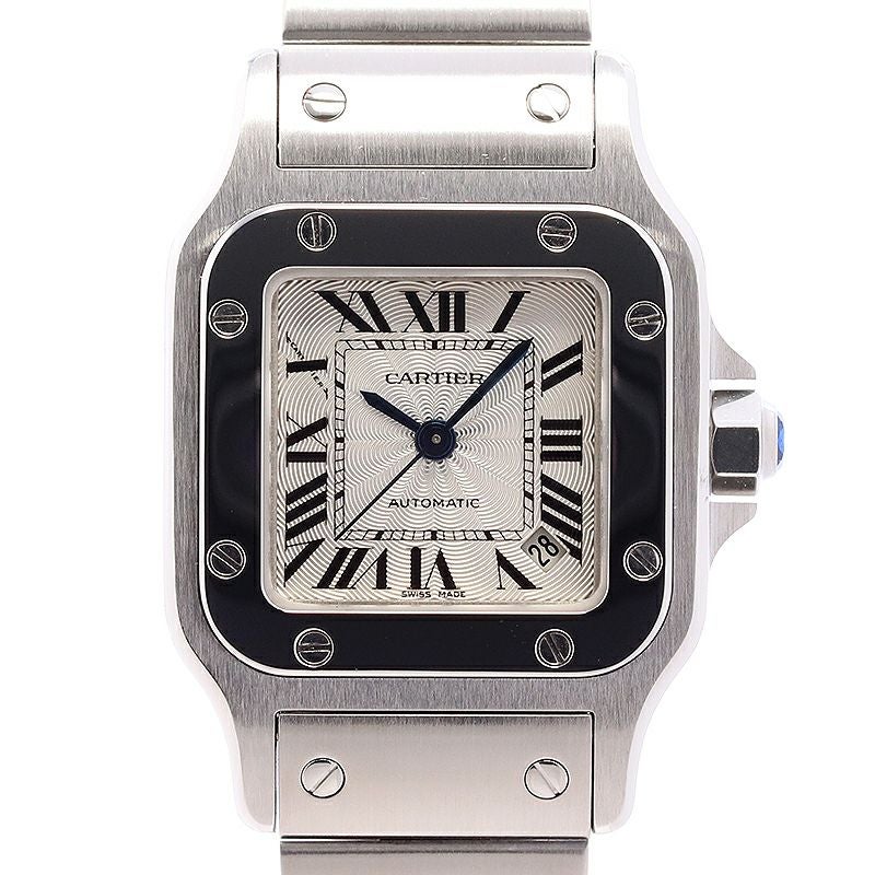 【中古】CARTIER SANTOS GALBEE SMALL MODEL <br>カルティエ サントスガルベSM <br>W20054D6