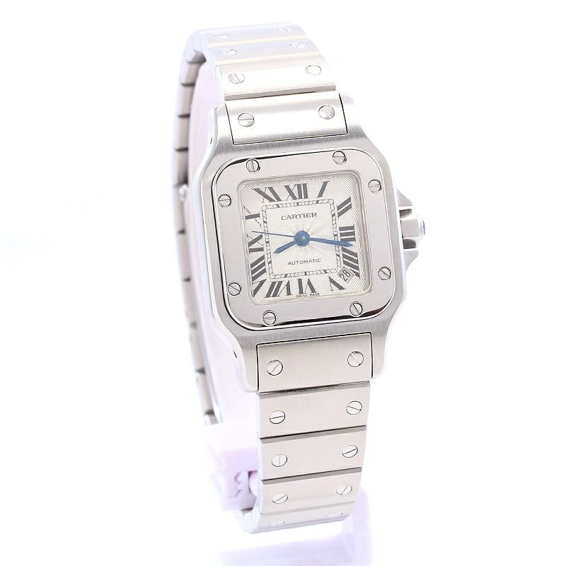 【中古】CARTIER SANTOS GALBEE SMALL MODEL <br>カルティエ サントスガルベSM <br>W20054D6