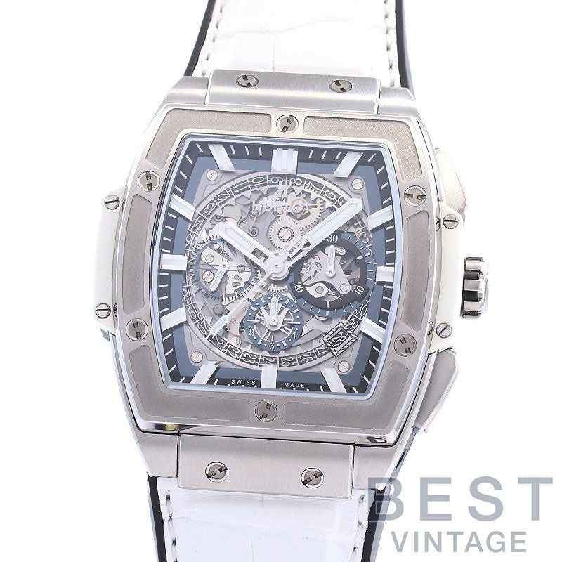 【中古】HUBLOT  SPIRIT OF BIG BANG TITANIUM WHITE JAPAN LIMITED ウブロ スピリット オブ ビッグ・バン チタニウム ホワイト 日本限定 601.NE.0172.LR.JPN17