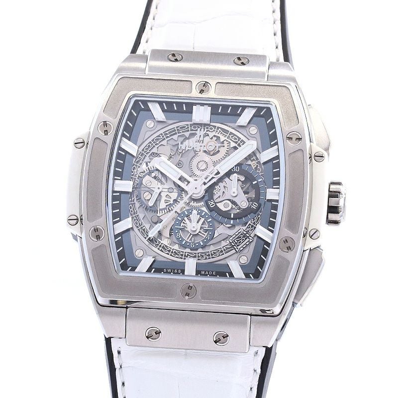 【中古】HUBLOT  SPIRIT OF BIG BANG TITANIUM WHITE JAPAN LIMITED ウブロ スピリット オブ ビッグ・バン チタニウム ホワイト 日本限定 601.NE.0172.LR.JPN17