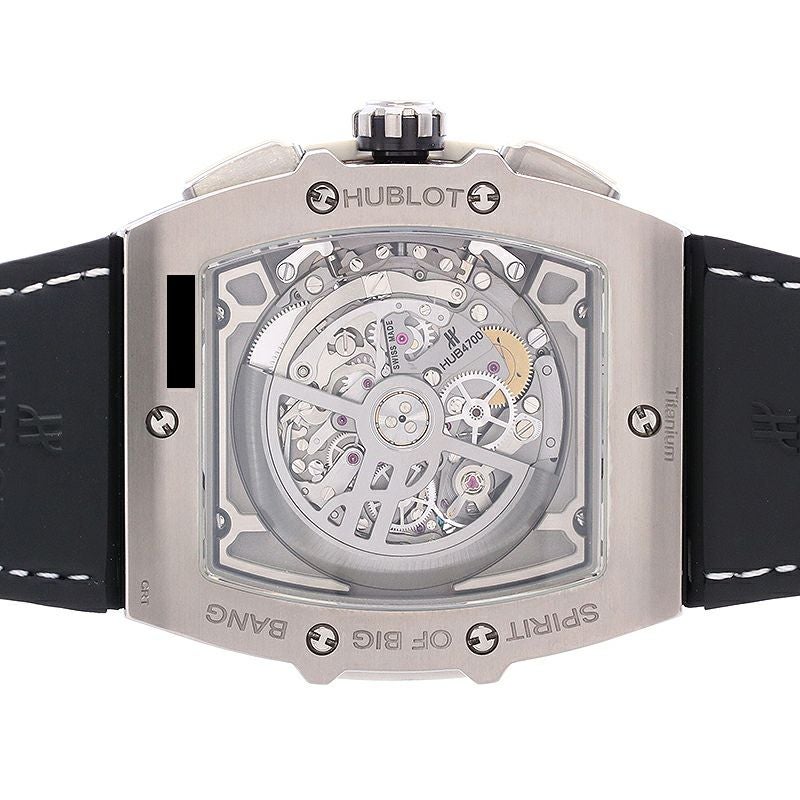 【中古】HUBLOT  SPIRIT OF BIG BANG TITANIUM WHITE JAPAN LIMITED ウブロ スピリット オブ ビッグ・バン チタニウム ホワイト 日本限定 601.NE.0172.LR.JPN17