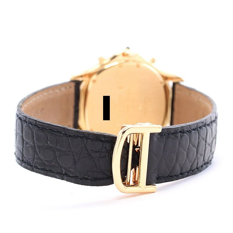 CARTIER カルティエ パンテール クーガー LM 腕時計 K18YG クロコダイル レディース [中古] CARTIER カルティエ パンテール クーガー LM 腕時計 K18イエロー
