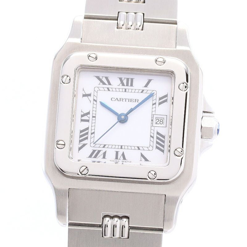 中古】CARTIER SANTOS CARREE LARGE MODEL / SANTOS GALBEE LARGE