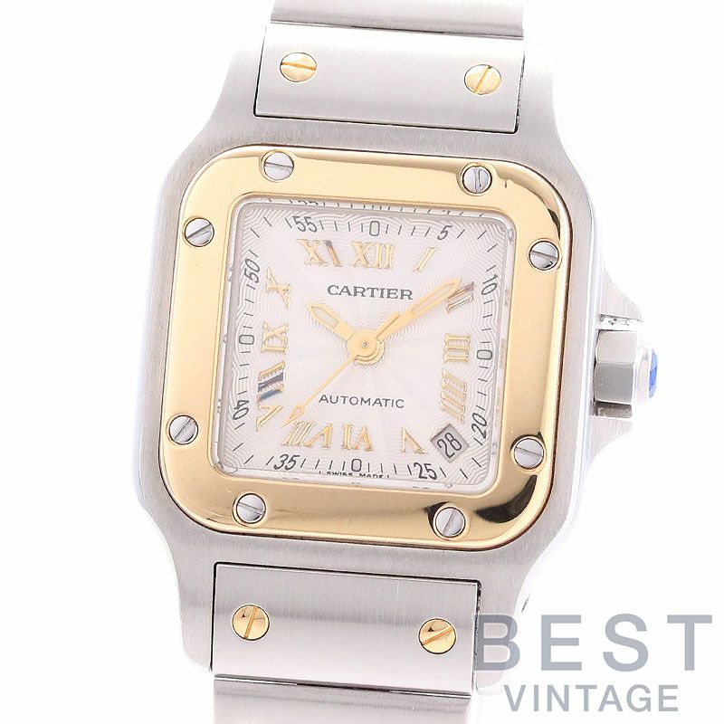中古】CARTIER SANTOS GALBEE SM 20TH ANNIVERSARY LIMITED カルティエ